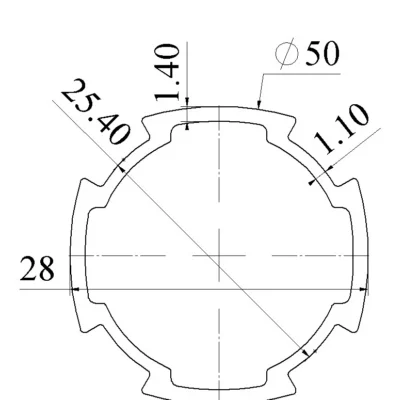 NHÔM ĐỊNH HÌNH TRÒN D28