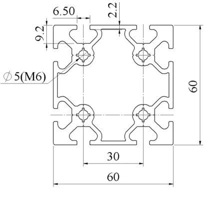 NHÔM ĐỊNH HÌNH 60x60